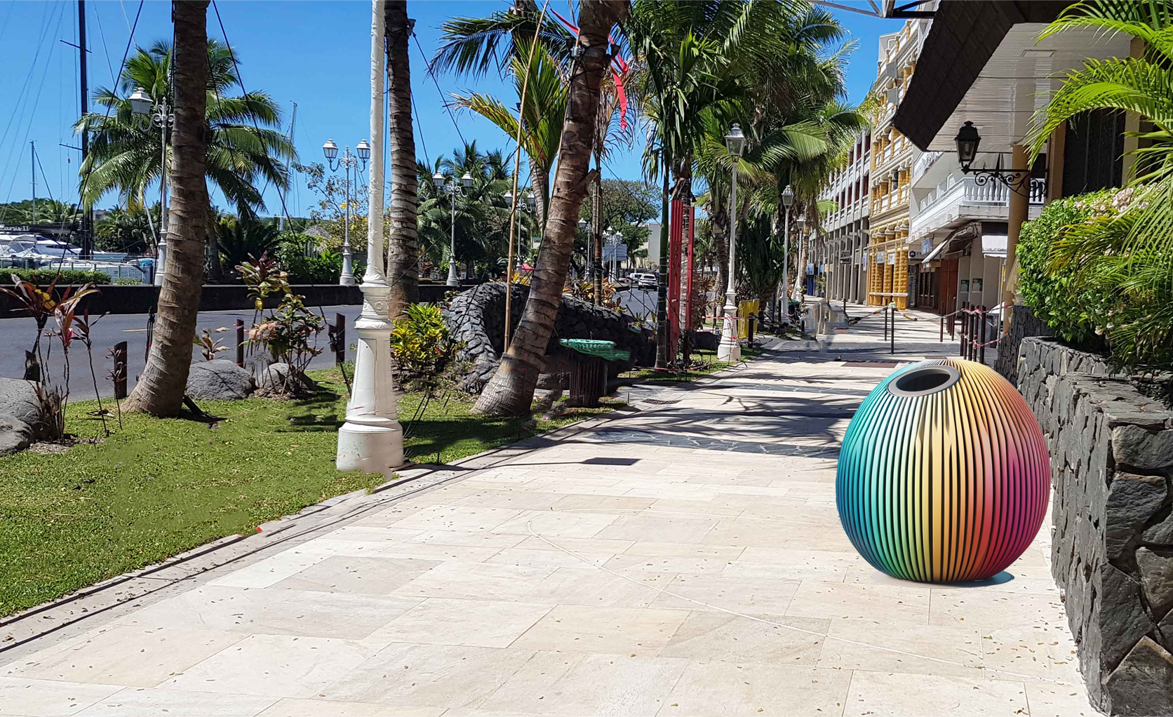 poubelle design et mobilier urbain coconut