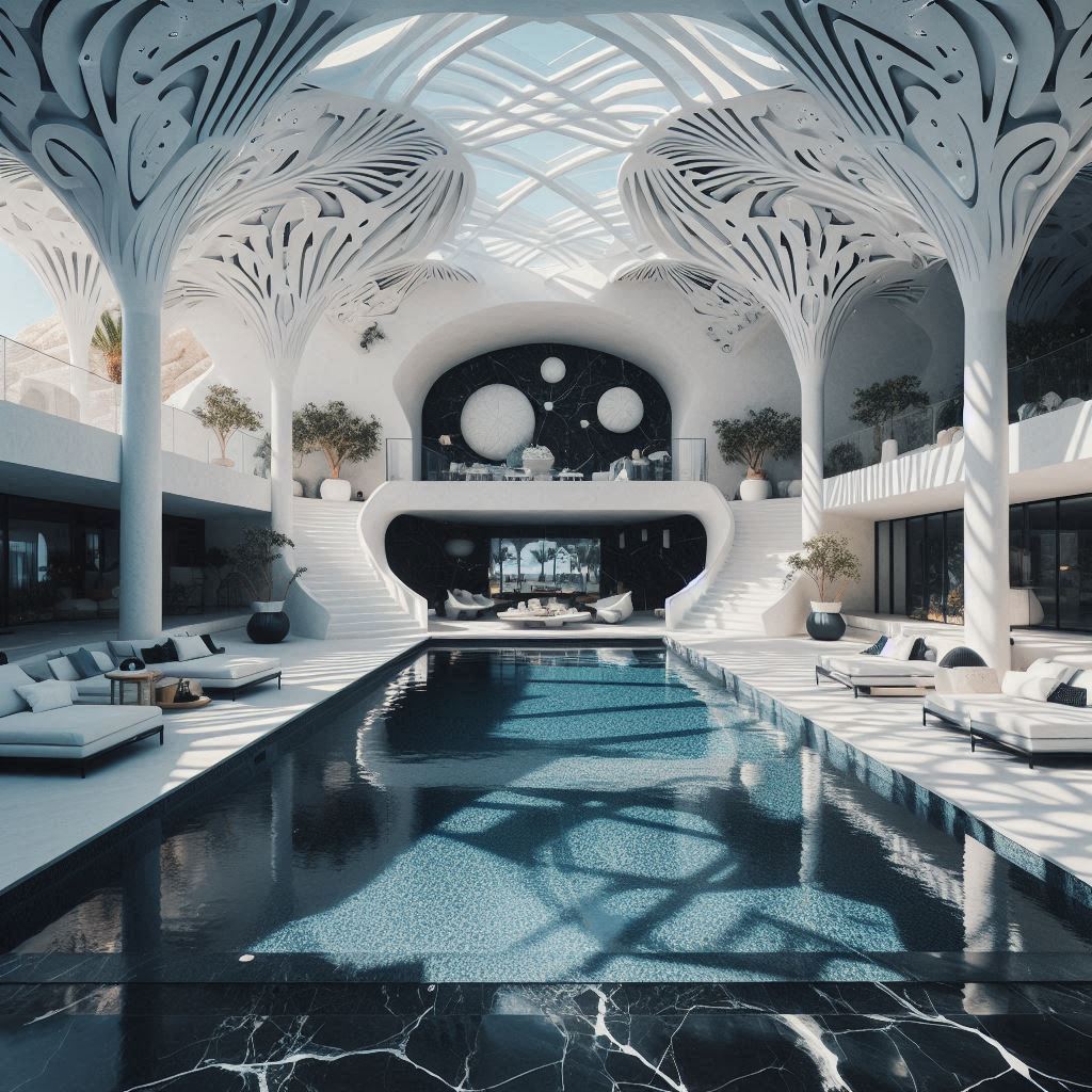piscine marbre